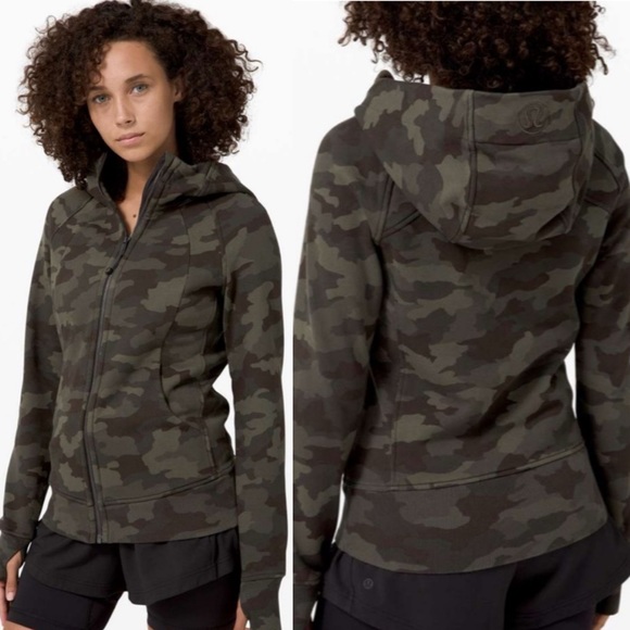 lululemon athletica Jackets & Blazers - Lululemon Scuba Camo Zip Jacket